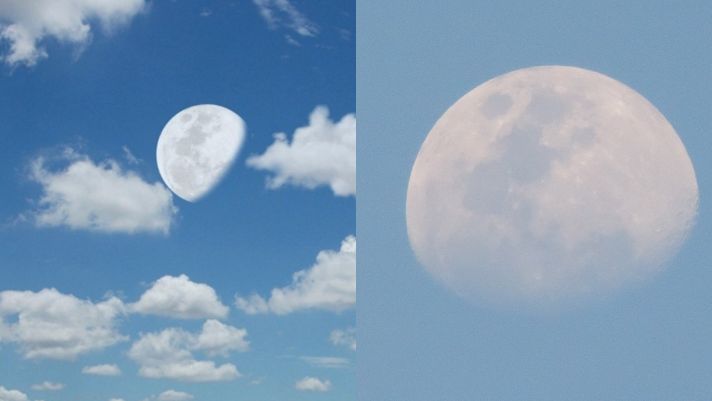 Tại sao chúng ta có thể nhìn thấy mặt trăng vào ban ngày? Chuyên gia giải thích gì về điều này?