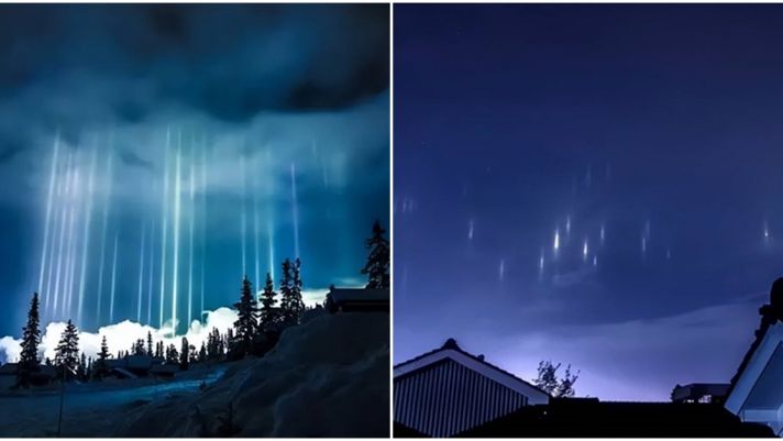 Những cột sáng bí ẩn xuất hiện nhiều ở Mỹ gây ra vô số đồn đoán, tín hiệu của người ngoài hành tinh?