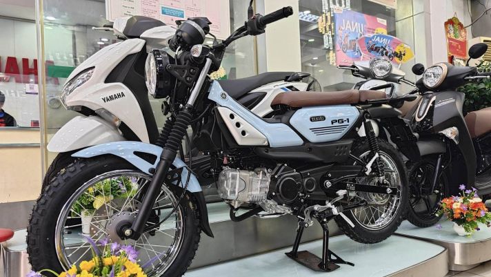 Chi tiết xe số Yamaha PG-1 2024 vừa về đại lý: Khách Việt ùn ùn đặt mua, đội giá tới 5 triệu đồng