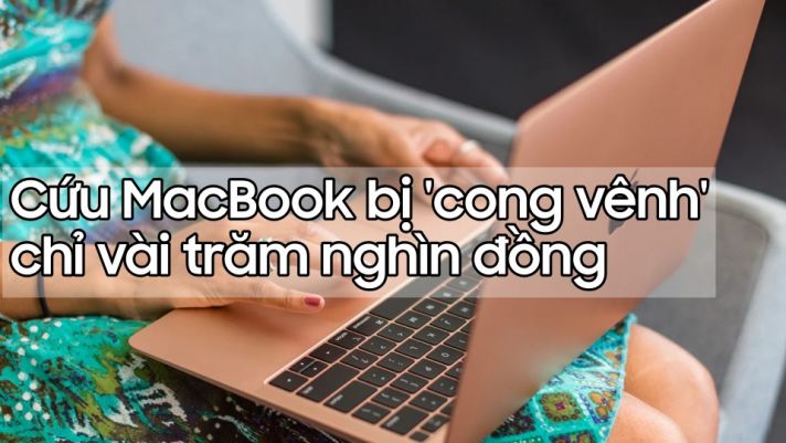 Vỏ MacBook cấn móp được thợ Việt 'độ' xịn như mới chỉ vài trăm nghìn 