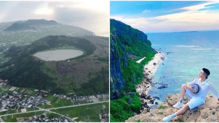Hồ nước ngọt duy nhất nằm trên đỉnh núi lửa ở Việt Nam: Cấp nước cho 2 hòn đảo, tuyệt tác của thiên nhiên