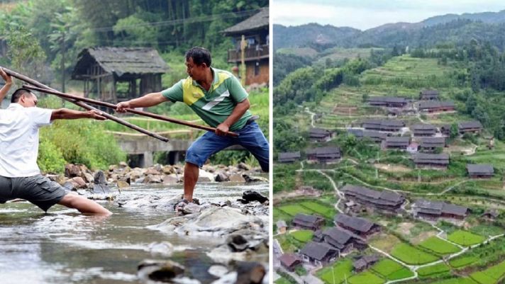 Làng cổ Trung Quốc ẩn mình trong núi, người dân lưu truyền loại võ thuật đặc biệt có từ 600 năm trước