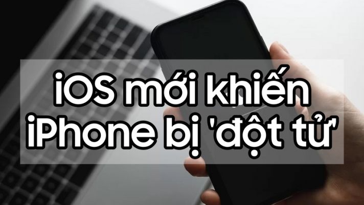 iPhone 'đột tử' khi cập nhật lên phiên bản iOS mới nhất