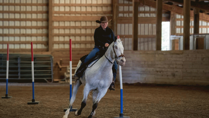 Chú ngựa mù 22 tuổi đã phá vỡ ba kỷ lục Guinness thế giới, nổi bật là thành tích nhảy tự do cao nhất