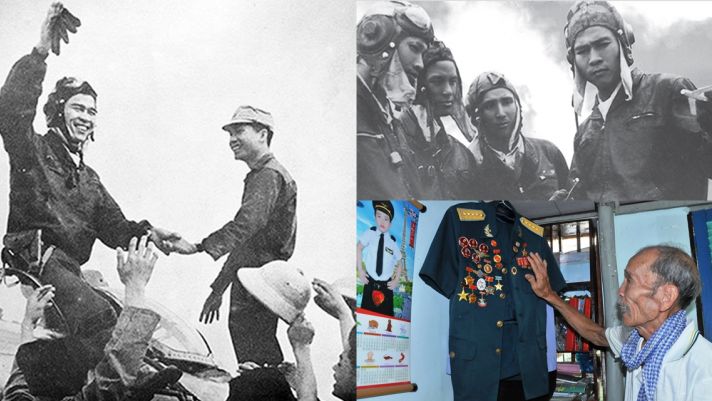 Anh hùng phi công duy nhất ở Việt Nam 7 lần được Bác Hồ tặng huy hiệu, được đặt tên đường khi còn sống