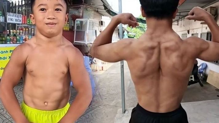 Cuộc sống hiện tại của cậu bé ở Đồng Nai mới 10 tuổi đã có 6 múi cơ bắp cuồn cuộn từng lên báo Anh 3 năm trước