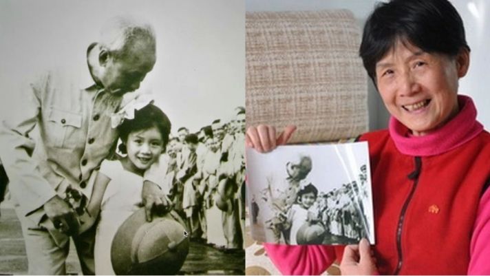 Thân thế cô bé Trung Quốc được chụp bức ảnh đặc biệt với Bác Hồ, nói câu gì mà khiến Người bật cười lớn?