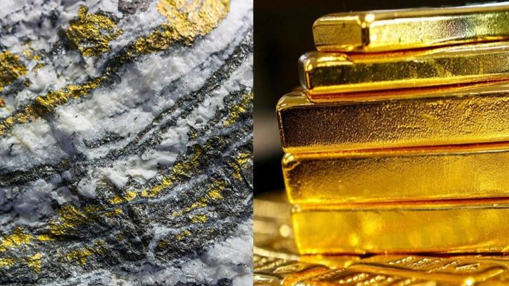 Phong tỏa hiện trường khẩn cấp khi phát hiện ra khối quặng vàng 1000 năm tuổi, nặng 45 tấn
