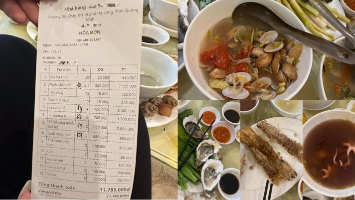 Vụ 16 người ăn hết gần 12 triệu tiền hải sản ở Hạ Long có diễn biến mới, chủ quán tiết lộ sự thật