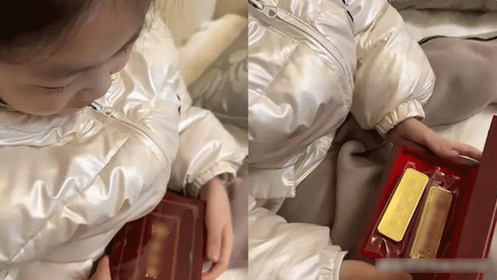 Netizen xôn xao trước câu chuyện bé trai mầm non mang tặng bán gái 2 thỏi vàng 100 gram