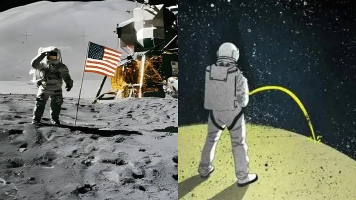 Điều gì sẽ xảy ra nếu phi hành gia đi tè trên mặt trăng? Hậu quả vô cùng kinh khủng