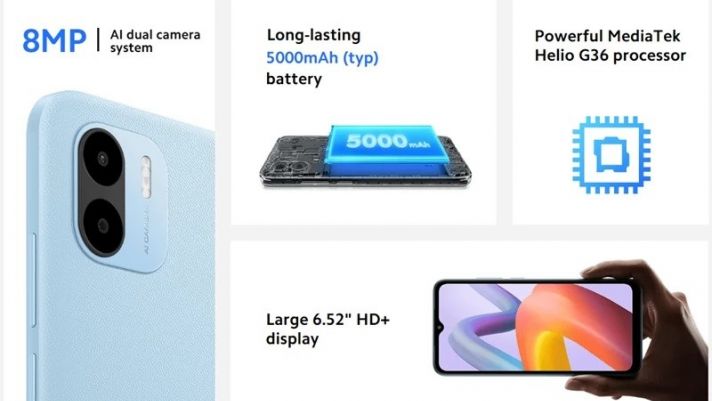 Chiến binh giá rẻ số 1 nhà Xiaomi, Redmi A2 bán giá xả kho, màn lớn, Android GO mượt như iPhone 11