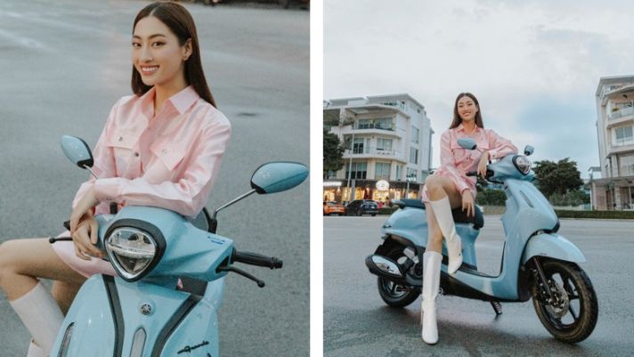 Hoa hậu Lương Thuỳ Linh lựa chọn động cơ xanh cho chuyến du lịch hè