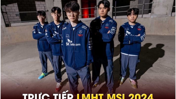 Trực tiếp LMHT MSI 2024 - Vòng khởi động: T1 ra quân, Faker gây bất ngờ