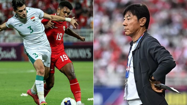 U23 Indonesia bị đẩy vào đường cùng, HLV Shin Tae-yong 'tấn công' trọng tài sau trận thua Iraq