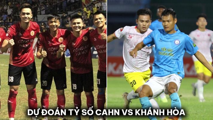 Dự đoán tỷ số CLB CAHN vs Khánh Hòa - Vòng 17 V.League 2023/24: Quang Hải 'giải nguy' cho HLV Kiatisak?