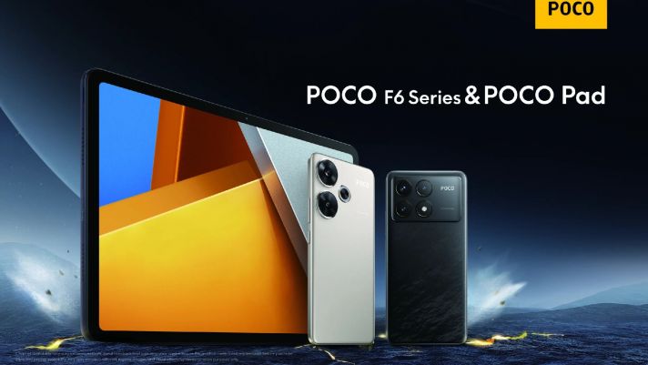 Bộ đôi POCO F6 ra mắt toàn cầu cùng chiếc máy tính bảng POCO đầu tiên, hỗ trợ làm việc hiệu quả, giải trí đỉnh cao