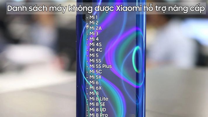Nói lời 'tạm biệt' những mẫu Xiaomi này vì không còn được cập nhật lên phiên bản mới