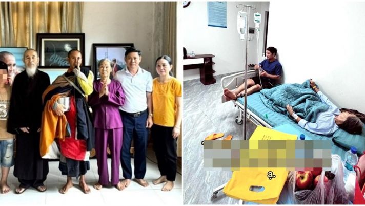 Xót xa mẹ ông Thích Minh Tuệ nhập viện sau nhiều ngày bị làm phiền, gia đình cầu xin 1 điều