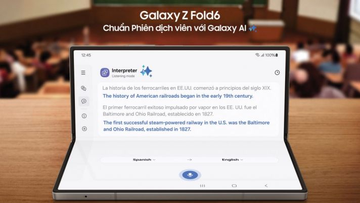 Samsung trình làng bom tấn màn hình gập Galaxy Z Fold6 và Z Flip6: Galaxy AI vươn tầm cao mới