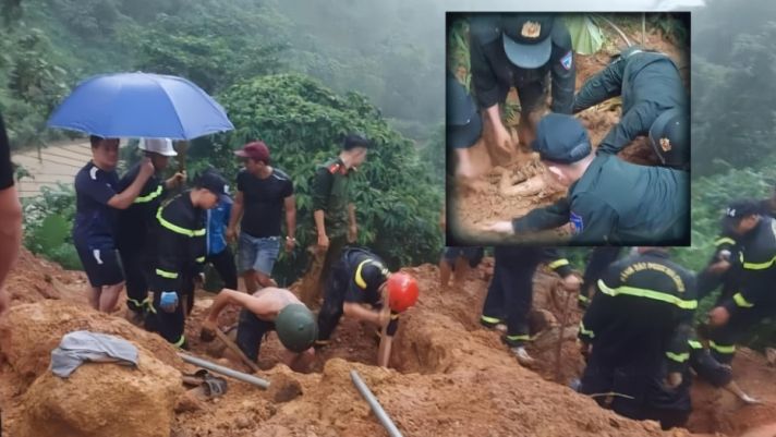 Toàn cảnh vụ sạt lở đất xe khách ở Hà Giang: 9 người tử vong, điều động 105 người tiếp tục tìm kiếm 