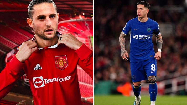 Chuyển nhượng Ngoại hạng Anh 23/7: MU lật kèo Rabiot; Enzo Fernandez trên đường rời Chelsea