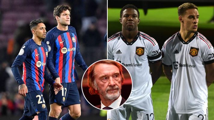 Sir Jim Ratcliffe thanh lý bản HĐ đầu tiên của HLV Ten Hag, Man Utd chiêu mộ 'bom tấn' từ Barca