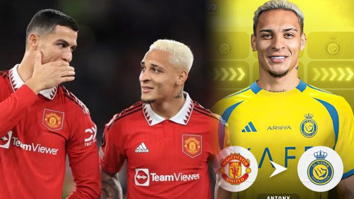 Ronaldo asks Al Nassr to buy Antony, coach Ten Hag lets his 'favorite student' leave Man Utd for an unbelievable price