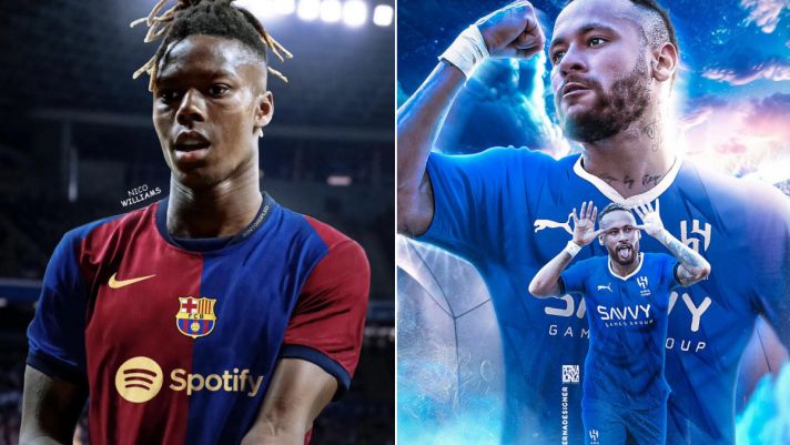 Lịch thi đấu bóng đá hôm nay: Barcelona chính thức chiêu mộ Nico Williams; Neymar chia tay Al Hilal?