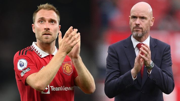 Chính thức xong vụ Eriksen rời Man United, HLV Ten Hag chiêu mộ 'máy quét' sau trận Liverpool?