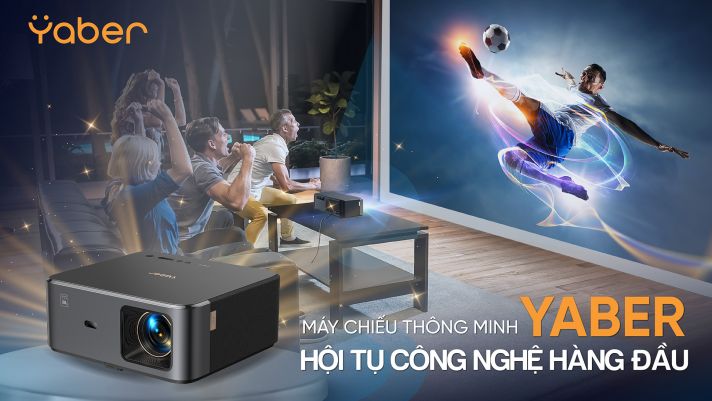 Máy chiếu thông minh Yaber K3 ra mắt với độ sáng 1.600 lumen và được trang bị hệ thống loa JBL 15W kép