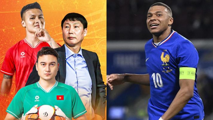 Kết quả bóng đá hôm nay: Mbappe lập kỷ lục làm lu mờ Ronaldo; ĐT Việt Nam nhận tin vui trên BXH FIFA