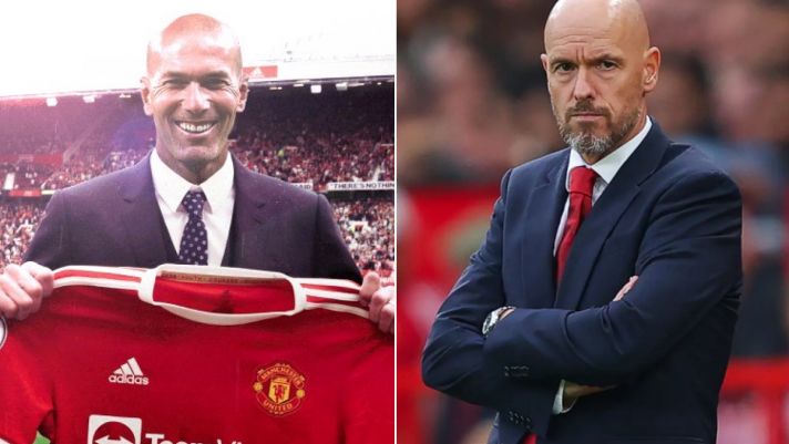 Zinedine Zidane xác nhận vụ đến Manchester United, HLV Ten Hag bị sa thải sau vòng 4 Ngoại hạng Anh?