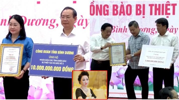 Công ty của Bà Phương Hằng ủng hộ số tiền lớn cho đồng bào bị bão lũ ở miền Bắc