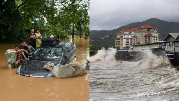 Siêu bão mới gây thời tiết nguy hiểm, gió mạnh lên ở khu vực Bắc Biển Đông