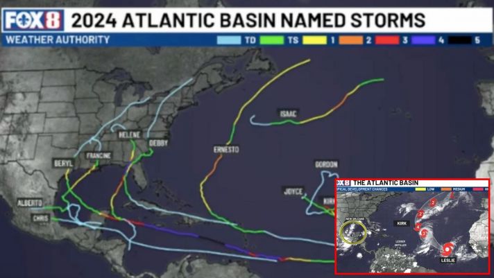 Mùa bão năm 2024 xuất hiện 2 cơn bão làm lên ‘lịch sử’, phá vỡ mọi kỷ lục thời đại