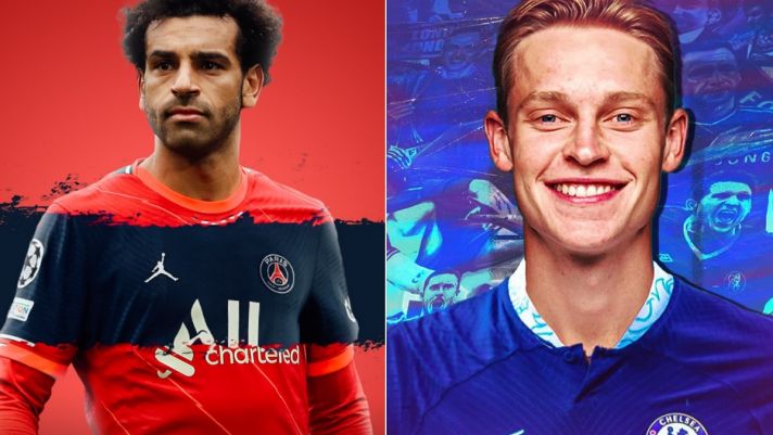 Chuyển nhượng Ngoại hạng Anh 7/10: Chelsea gây sốc với De Jong; Salah trên đường đến PSG