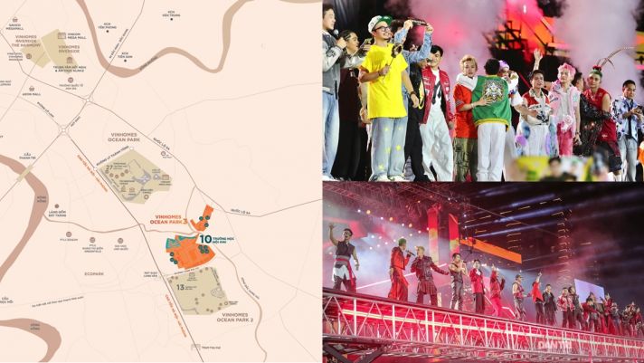 Cách đi đến Vinhomes Ocean Park 3 để xem concert Anh Trai Vượt Ngàn Chông Gai nhanh, thuận tiện nhất