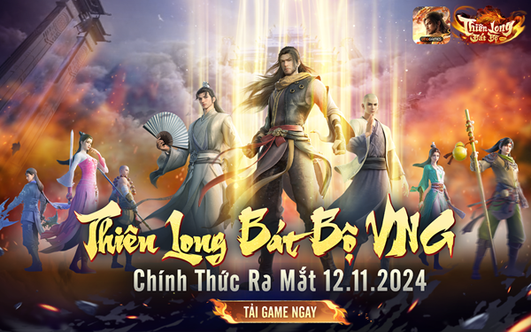 Thiên Long Bát Bộ VNG chính thức trình làng game thủ Việt