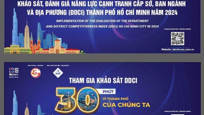 TP. Hồ Chí Minh triển khai khảo sát DDCI năm 2024