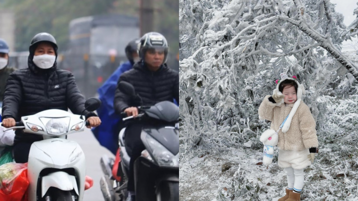 Đợt không khí lạnh cực mạnh sắp tràn xuống phía Bắc, nhiệt độ có nơi xuống dưới 10 độ C