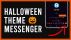 Đổi chủ đề Halloween cực đáng yêu trên Messenger bắt nhịp xu thế