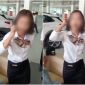 Xôn xao clip nữ nhân viên đại lý xe ô tô Hyundai vén váy, tranh cãi gay gắt với khách hàng