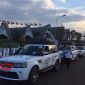 Để tham dự Hành trình từ trái tim 2019, dàn xe Range Rover của Trung Nguyên được độ thêm 