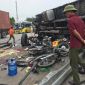 Vụ xe tải lật nghiêng đè 5 người tử vong: Tài xế khai “đạp phanh không ăn”