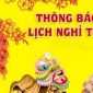 Hai phương án lịch nghỉ Tết âm lịch 2020 của Bộ LĐ-TB&XH