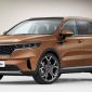 Lần đầu lộ diên Kia Sorento phiên bản mới, quyết chiến Hyundai Santa Fe