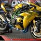 Kawasaki Ninja H2 độ cuốn hút với diện mạo mạ vàng cực chất