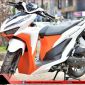 Honda Vario 150 với tông màu trắng cam lạ mắt làm dậy sóng cộng đồng xe