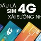 Sim 4G của các nhà mạng Viettel, Vinaphone, Mobifone: Mạng nào nhanh nhất mà phí rẻ vô địch?